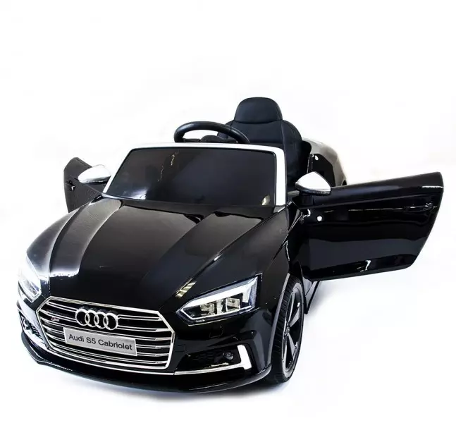 Детский электромобиль Audi S5 Cabriolet LUXURY 2.4G - HL258-LUX-BLACK-PAINT