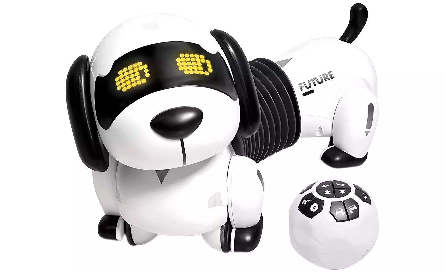 Интерактивная радиоуправляемая собака робот Такса (растягивается, световые и звуковые эффекты) Le Neng Toys LNT-K2