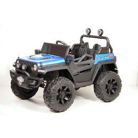 Детский электромобиль C555CC 4WD синий глянец