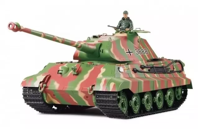 Радиоуправляемый танк Heng Long German King Tiger 1 Henschel масштаб 1:16 27Mhz - 3888A-1
