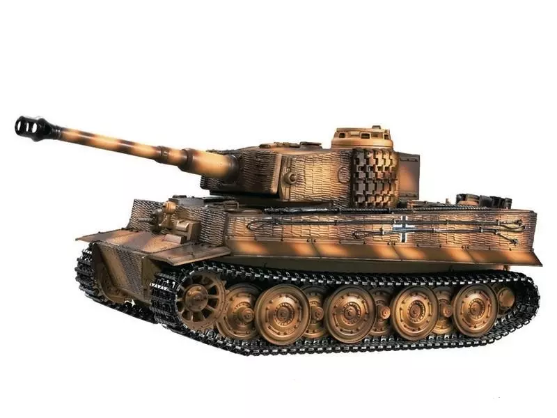 Радиоуправляемый танк Taigen German Tiger Тигр BTR Late version ИК масштаб 1:16 2.4GHz - TG3818-1D-BTR-IR