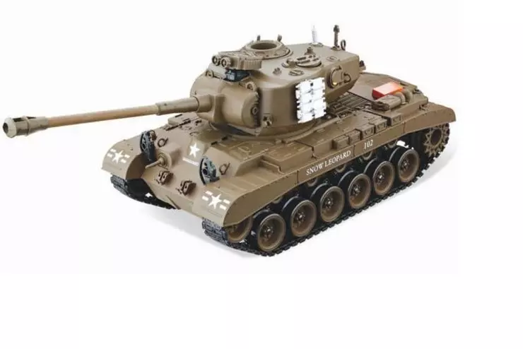 Радиоуправляемый танк Pershing (Snow Leopard) масштаб 1:20 27Мгц