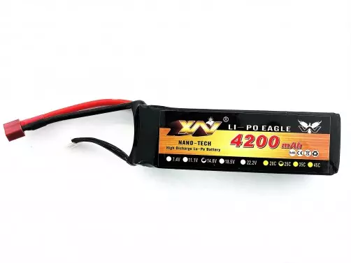 Аккумулятор Li-Po 14.8V 4200mah 25C