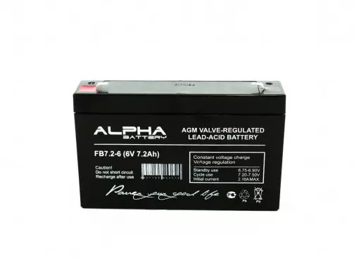 Аккумулятор Alfa Battery 6V 7.2 Ah