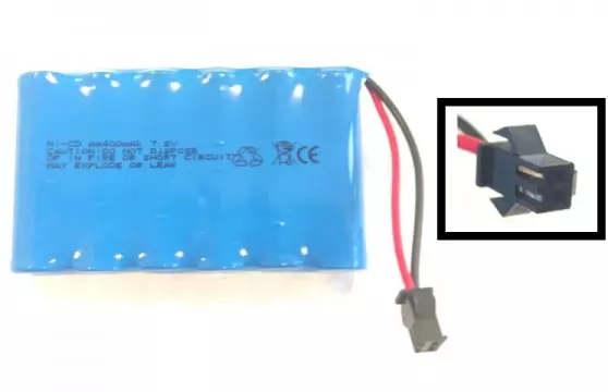 Аккумулятор 7.2V 400mAh Ni-CD AA