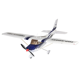 Радиоуправляемый самолет TOPrc 400 Class Cessna PNP синий белый - top004B
