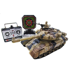 Радиоуправляемый танк с мишенью Household Russia T-90