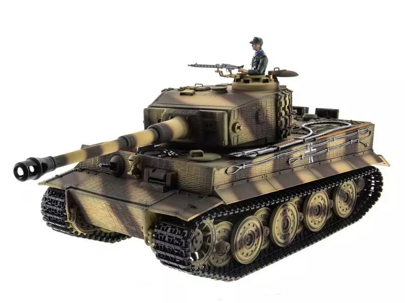 Радиоуправляемый танк Taigen German Tiger Late version 2.4G - TG3818-1B-P