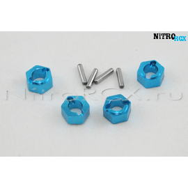 Хабы алюминиевые для Wltoys K929 Transcend 1/18