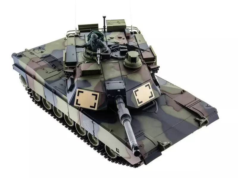 Радиоуправляемый танк Heng Long US M1A2 Abrams масштаб 1:16 2.4G - HL3918-1