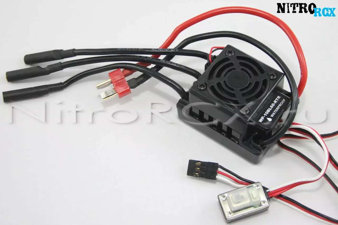 E9574 Регулятор скорости Hobbywing 60A для БК моторов для Remo Hobby Mmax 1/10