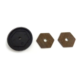 Hi31611 Шестерня 56T с пластинами для Himoto Katana 1/10