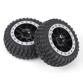 P2046 Колеса в сборе для Remo Hobby 9emu 1/10