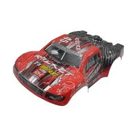D2602 Кузов красный шорт-корс для Remo Hobby Rocket 1/16