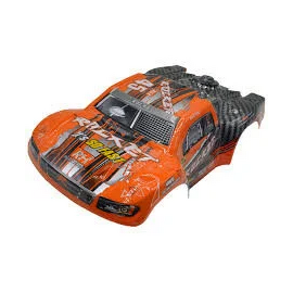 D2603 Кузов оранжевый шорт-корс для Remo Hobby Rocket 1/16