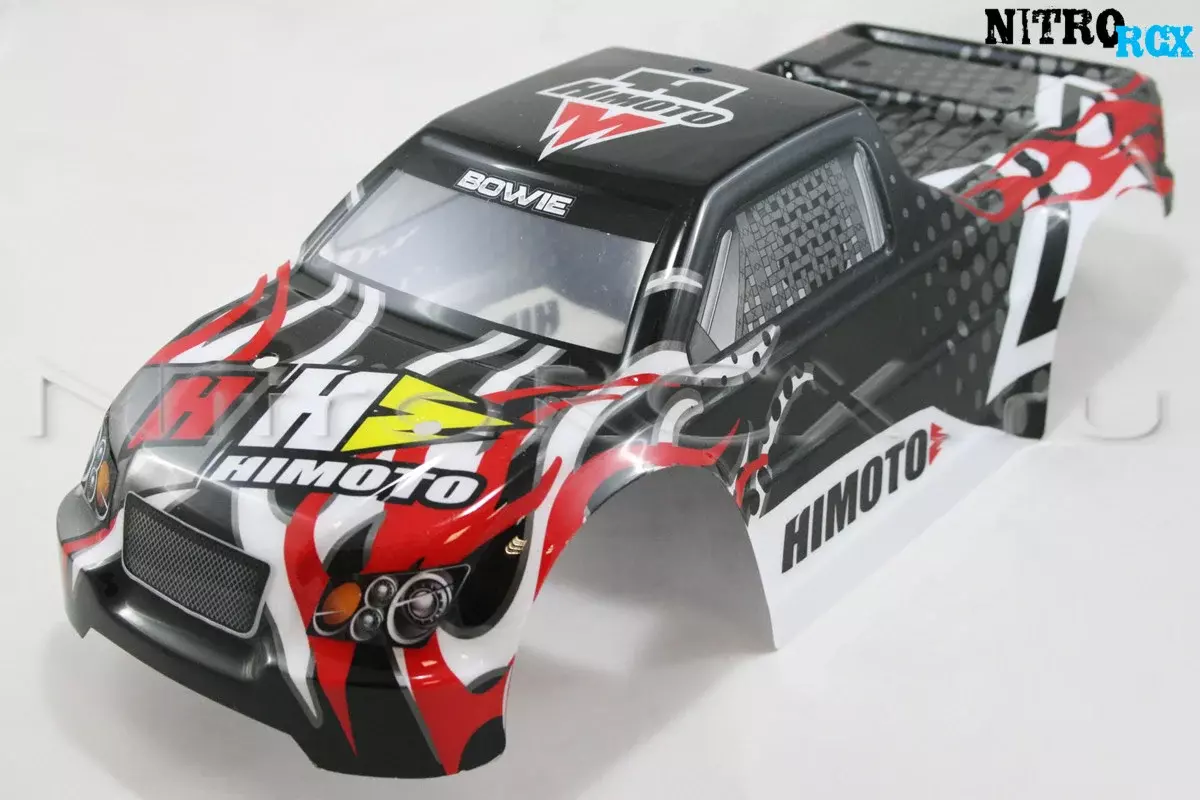 Hi31807 Кузов монстр красный для Himoto Bowie 1/10