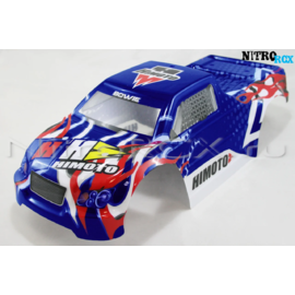 Hi31806 Кузов монстр красно-синий для Himoto Bowie 1/10
