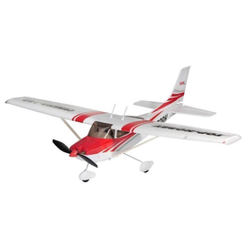 Радиоуправляемый самолет Top RC Cessna 182 400 class красная 965мм RTF 2.4G - top003C