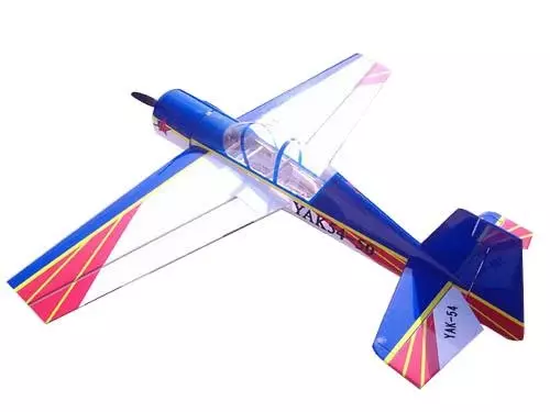 Радиоуправляемый самолет Richmodel Yak 54-50 KIT - RCHY5450