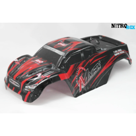 D3912 Кузов красный для Remo Hobby Mmax 1/10
