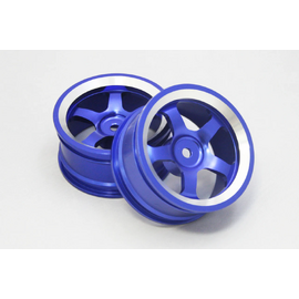 A2555-Bl Алюминиевые диски синие для Remo Hobby Rocket 1/16