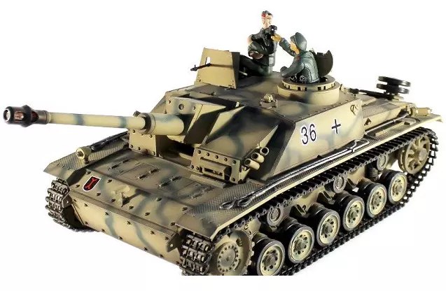 Радиоуправляемый танк Taigen Sturmgeschutz III масштаб 1:16 2.4G - TG3868-1A