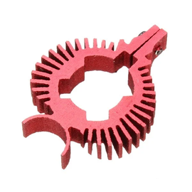 Радиатор хвостового мотора красный WLtoys V977-026-R