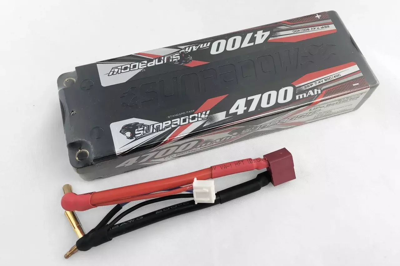 Аккумулятор Sunpadow Li-pol 7.4V 4700mAh 40c для HSP Lightning 1/10
