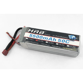 Аккумулятор HRB 5500mAh Li-pol 11.1V 50C для Remo Hobby Dinosaurs 1/8