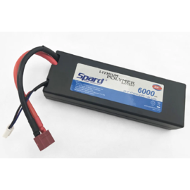 Аккумулятор Spard Li-pol 7.4V 6000mAh 30C (T-plug)