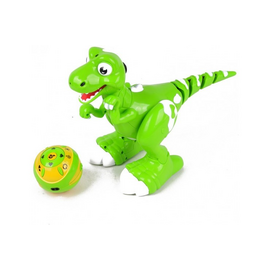 Интерактивная игрушка динозавр на пульте управления Jungle Overlord (Много эмоций, звуковые эффекты)