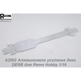 A2502 Алюминиевое усиление деки DERB для Remo Hobby 1/16