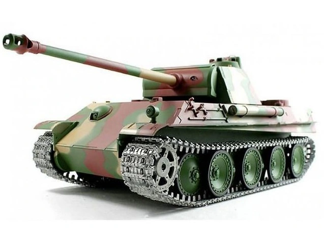 Радиоуправляемый танк Heng Long Panther Type G масштаб 1:16 40Mhz - 3879-1 PRO
