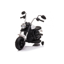 Детский электромотоцикл с надувными колесами Jiajia 8740015-White