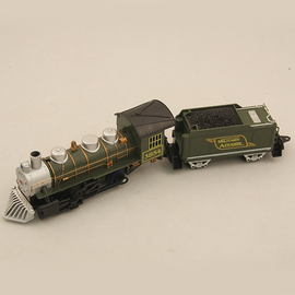 Детская железная дорога Challenger Train (На батарейках, 12 деталей, со светом и дымом)