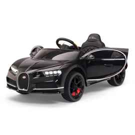 Детский электромобиль спорт кар Bugatti Chiron 2.4G - HL318-LUX-BLACK-PAINT