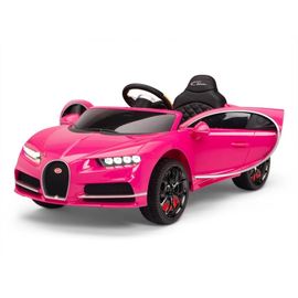 Детский электромобиль спорт кар Bugatti Chiron 2.4G - HL318-LUX-PINK