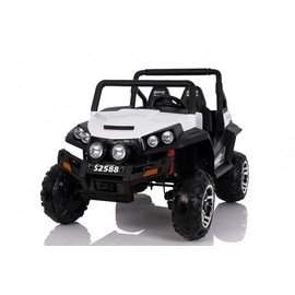 Детский Электромобиль BUGGY с пультом управления (полный привод, 12V, 180 Вт) Harleybella S2588-W