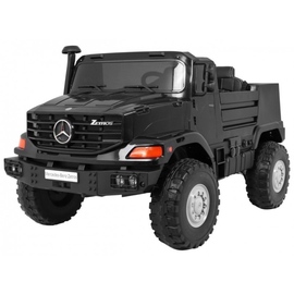 Детский электромобиль грузовик Mercedes-Benz Zetros 2WD - BDM0916-BLACK