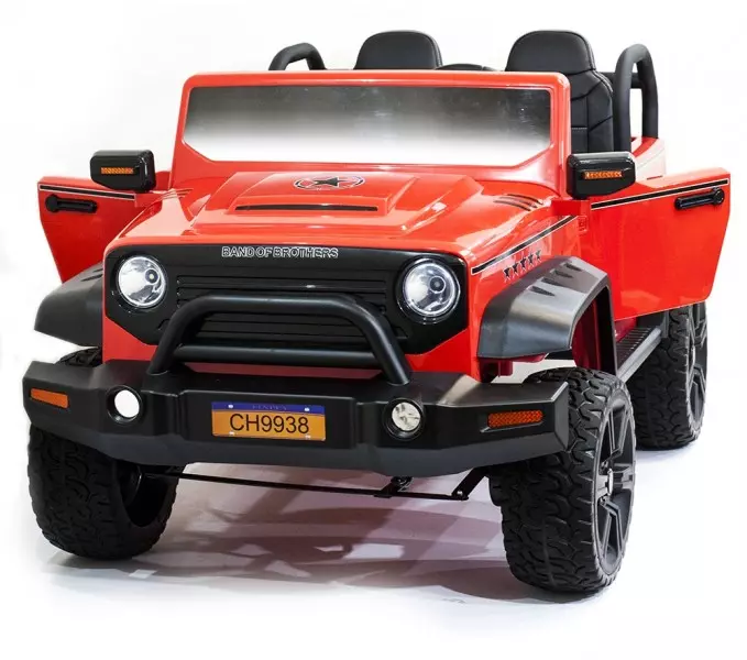 Детский электромобиль Jeep Hunter с полным приводом - CH9938-RED