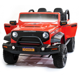 Детский электромобиль Jeep Hunter с полным приводом - CH9938-RED