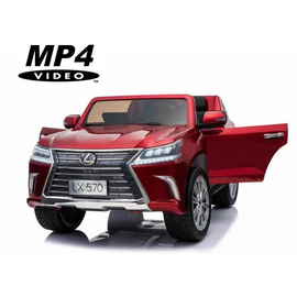 Детский электромобиль Lexus LX570 4WD MP4 - DK-LX570-RED-PAINT-MP4