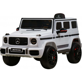 Детский электромобиль Mercedes-Benz G63 AMG 12V с высокой дверью - BBH-0002H-WHITE