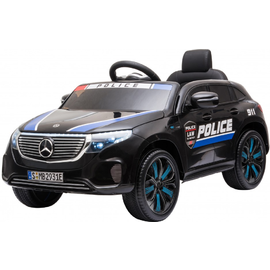 Детский электромобиль Mercedes Benz Police EQC 400 4MATIC - HL378-BLACK