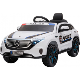 Детский электромобиль Mercedes Benz Police EQC 400 4MATIC - HL378-WHITE