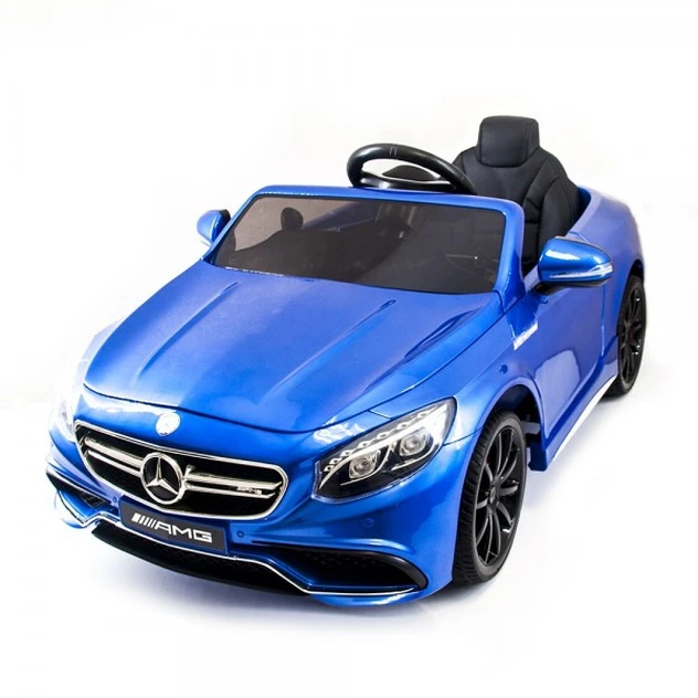 Детский электромобиль Mercedes Benz S63 LUXURY 2.4G - HL169-LUX-BLUE-PAINT