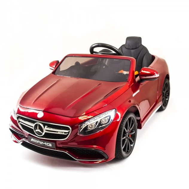 Детский электромобиль Mercedes Benz S63 LUXURY 2.4G - HL169-LUX-RED-PAINT