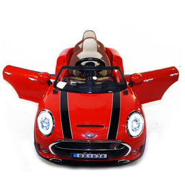 Детский электромобиль Mini Cooper Red Luxury 12V 2.4G - SX1638-RED-PAINT