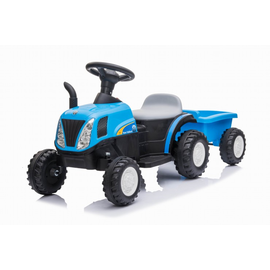 Детский электромобиль трактор с прицепом