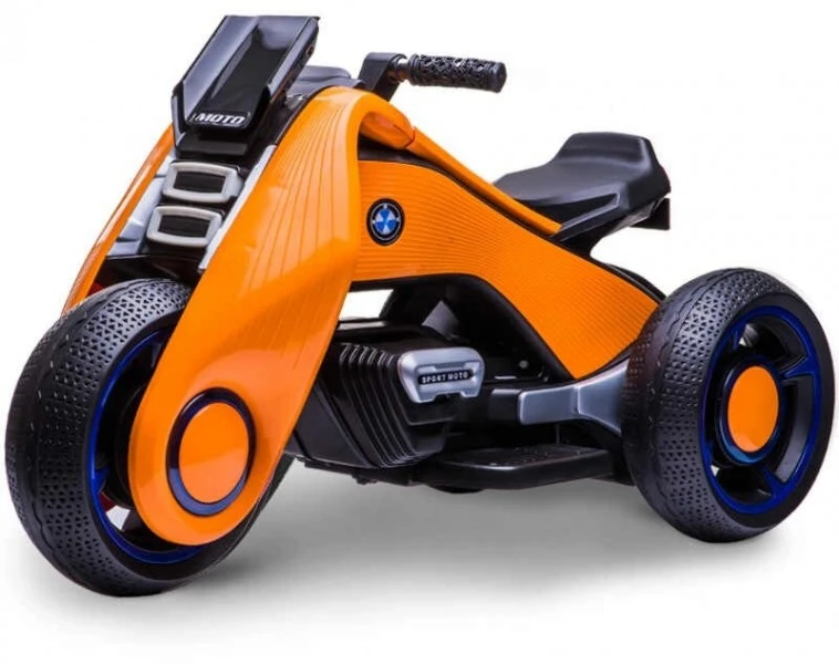 Детский электромотоцикл BMW Vision Next 100 Mini (трицикл) - BQD-6199-ORANGE
